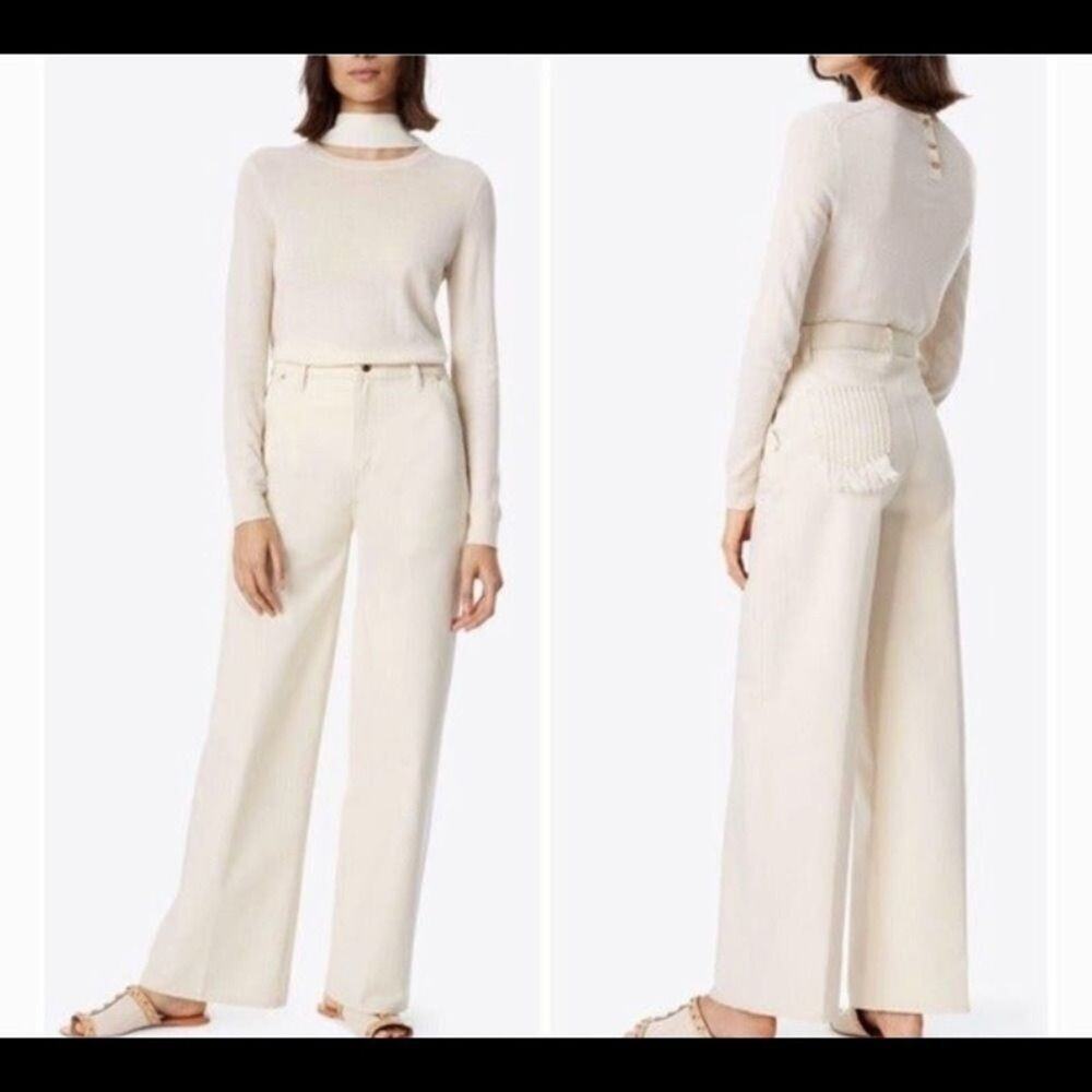 NWT‎ TORY BURCH CAROLINE JEANS SIZE 28